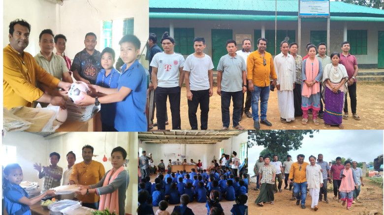 লামায় দুর্গম ডিম পাহাড়ে ১৫০ শিক্ষার্থীর মধ্যে শিক্ষা উপকরণ ও ক্রীড়াসামগ্রী বিতরণ