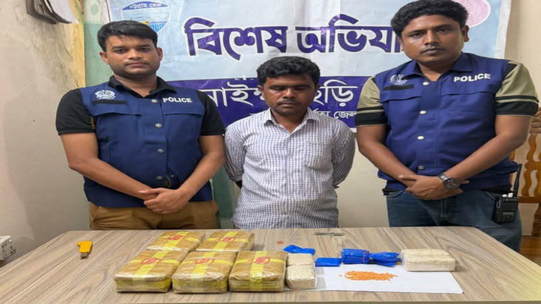 নাইক্ষ্যংছড়িতে ৬০ হাজার পিস ইয়াবাসহ একজন আটক